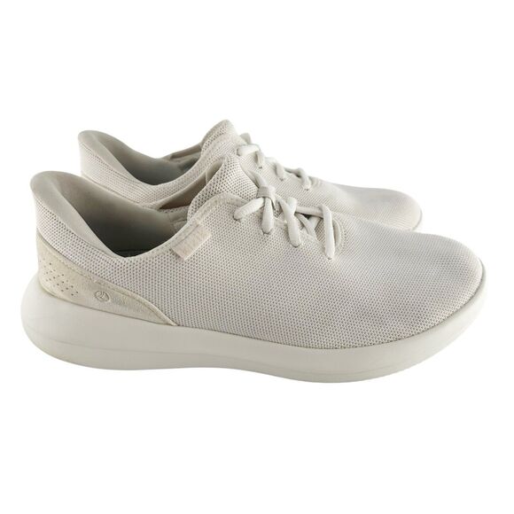 Kizik Shoes - Kizik Sneakers Womens 10 Wide Madrid Eco Knit White Marshmallow Walking Athletic